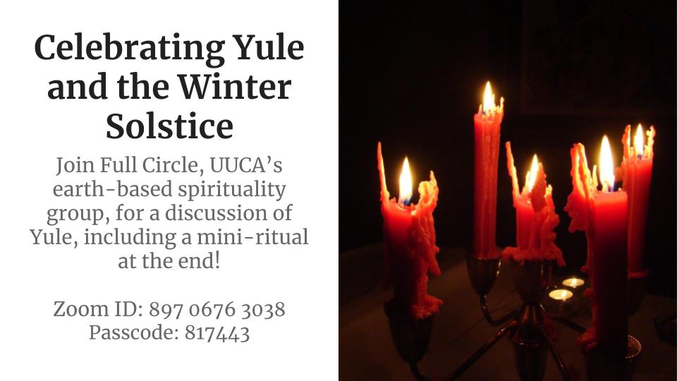 Celebrating Yule and the Winter Solstice