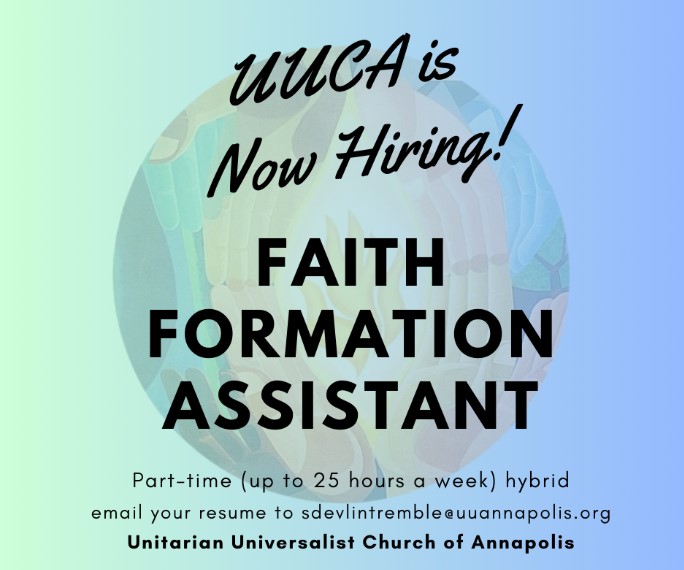 We’re Hiring for Faith Formation!