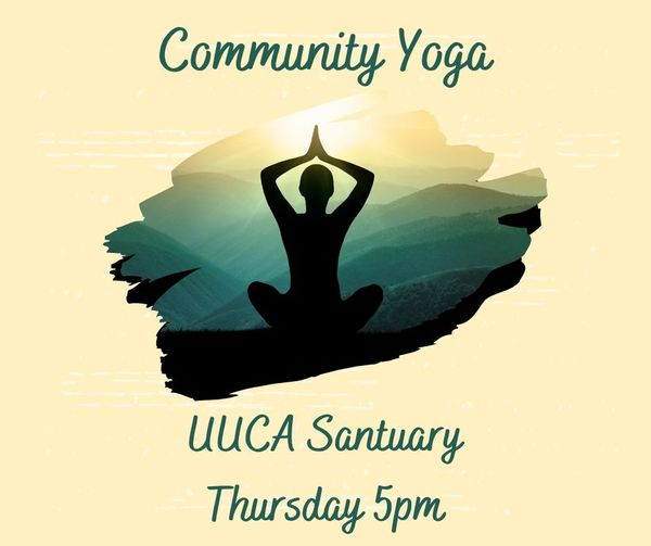 Community Yoga is on Hiatus for the Holiday Season