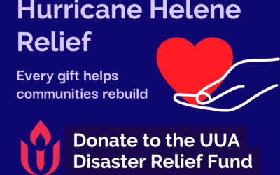 UUA Disaster Relief