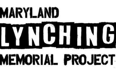 Maryland Lynching Memorial Project Event on 1/25.