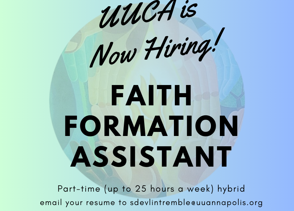 Hiring a Faith Formation Coordinator